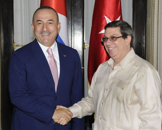 Canciller cubano se reúne con su homólogo de Turquía Canciller cubano se reúne con su homólogo de Turquía