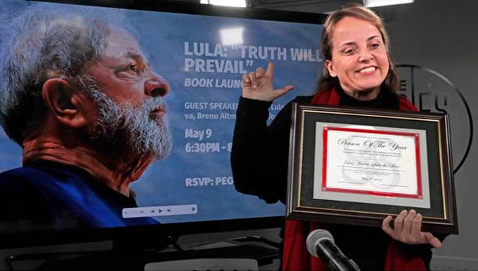 Otorgan a Lula en Nueva York título de Personalidad del Año Otorgan a Lula en Nueva York título de Personalidad del Año