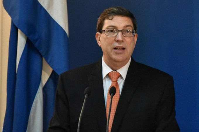 Canciller cubano rechaza castigo de EE.UU. contra México Canciller cubano rechaza castigo de EE.UU. contra México