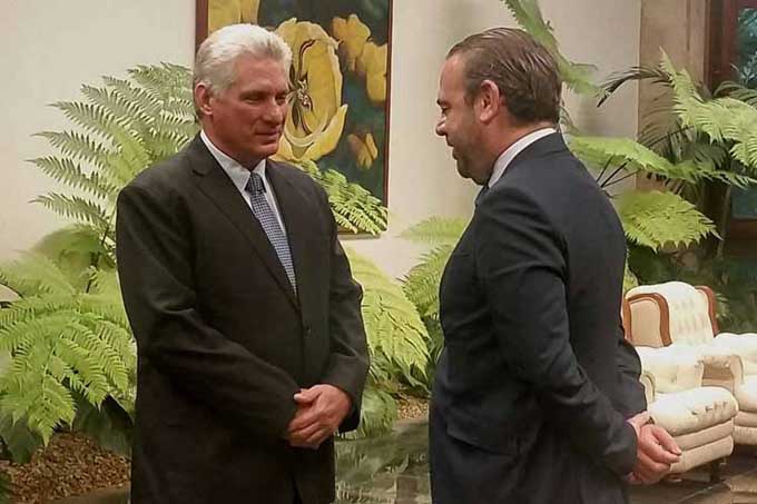 Díaz-Canel: empresarios foráneos tienen seguridad jurídica en Cuba (+ Fotos) Díaz-Canel: empresarios foráneos tienen seguridad jurídica en Cuba (+ Fotos)