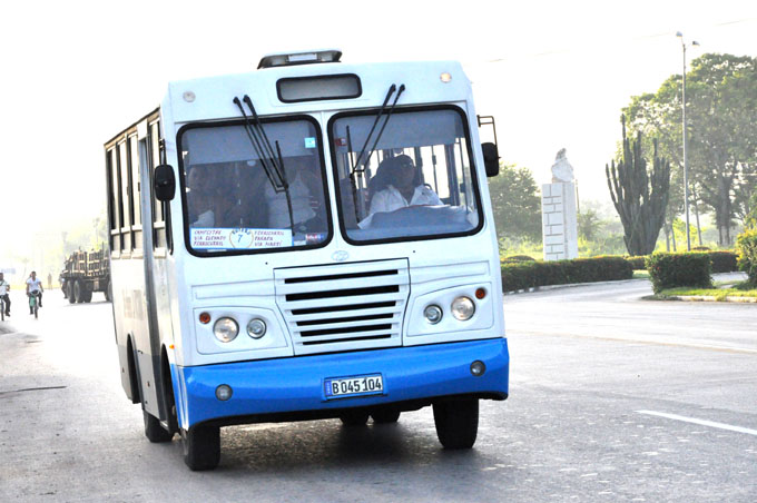 Garantizan transportación hacia acto nacional por el 26 de julio Garantizan transportación hacia acto nacional por el 26 de julio