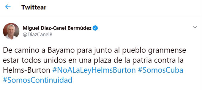 Díaz-Canel presidirá acto nacional por el 26 en Bayamo (+ fotos y videos) Díaz-Canel presidirá acto nacional por el 26 en Bayamo (+ fotos y videos)
