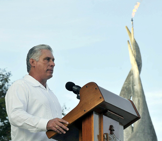 Recuerda presidente de Cuba palabras de Fidel hacia los jóvenes Recuerda presidente de Cuba palabras de Fidel hacia los jóvenes