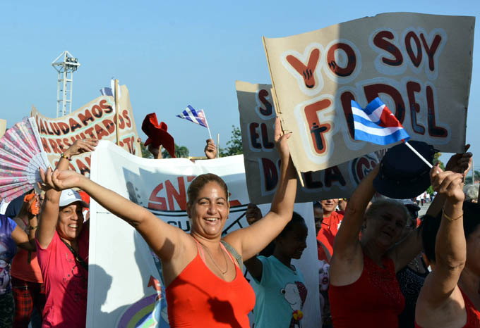 Mujeres cubanas celebran aniversario 59 de su organización Mujeres cubanas celebran aniversario 59 de su organización