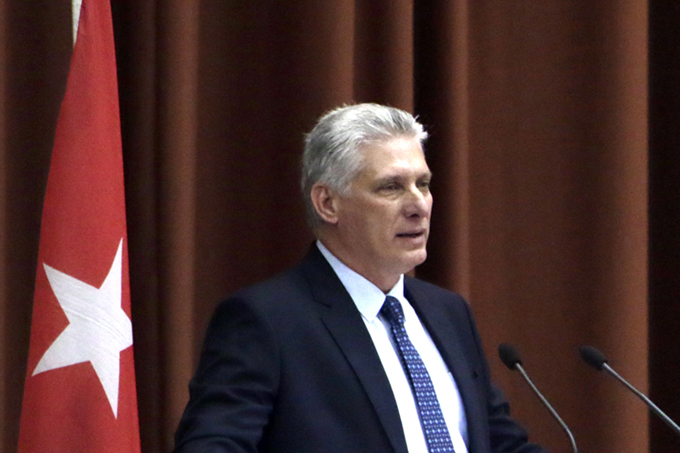 Eligen a Miguel Díaz-Canel como presidente de la República de Cuba Eligen a Miguel Díaz-Canel como presidente de la República de Cuba