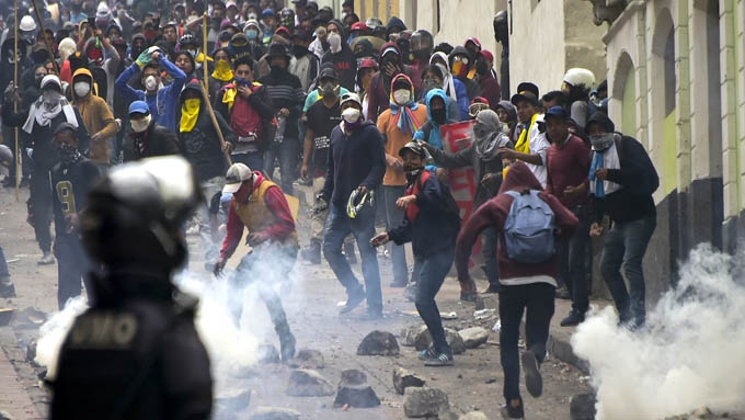 Defensoría del Pueblo de Ecuador confirma muertes por protestas Defensoría del Pueblo de Ecuador confirma muertes por protestas