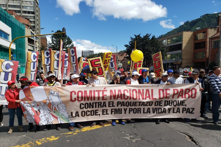 El descontento social se toma las calles de Colombia El descontento social se toma las calles de Colombia