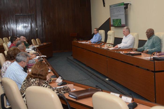 Presidente cubano chequea acciones para incrementar producción de alimentos y ofertas Presidente cubano chequea acciones para incrementar producción de alimentos y ofertas