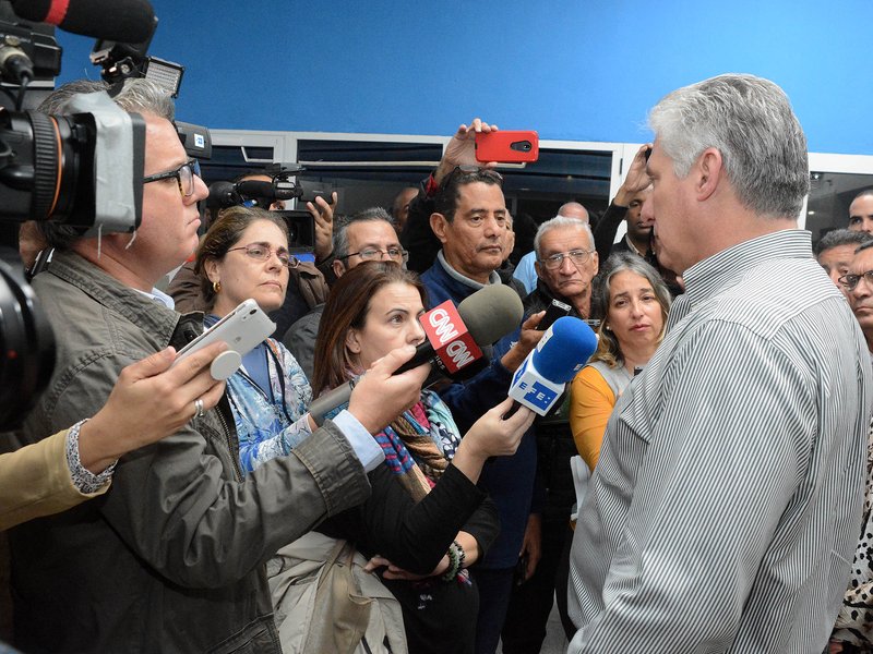 Afirma Díaz-Canel que Cuba está preparada para momentos difíciles (+ video) Afirma Díaz-Canel que Cuba está preparada para momentos difíciles (+ video)