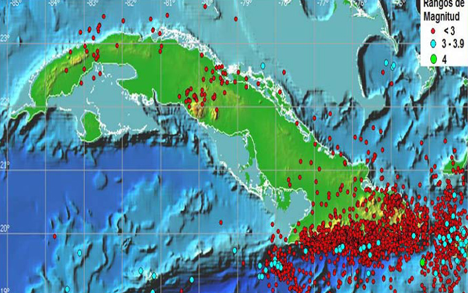 Mantienen vigilancia sismológica en Cuba Mantienen vigilancia sismológica en Cuba