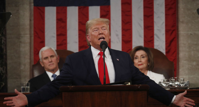 Discurso de Trump en el Congreso, entre críticas y falsedades Discurso de Trump en el Congreso, entre críticas y falsedades