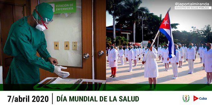 Envía titular del Minsap mensaje a los trabajadores por el Día Mundial de la Salud Envía titular del Minsap mensaje a los trabajadores por el Día Mundial de la Salud