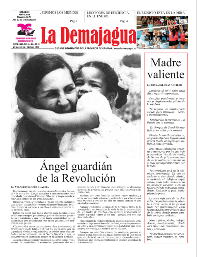 Edición impresa 1490 del semanario La Demajagua, sábado 9 de mayo de 2020 Edición impresa 1490 del semanario La Demajagua, sábado 9 de mayo de 2020