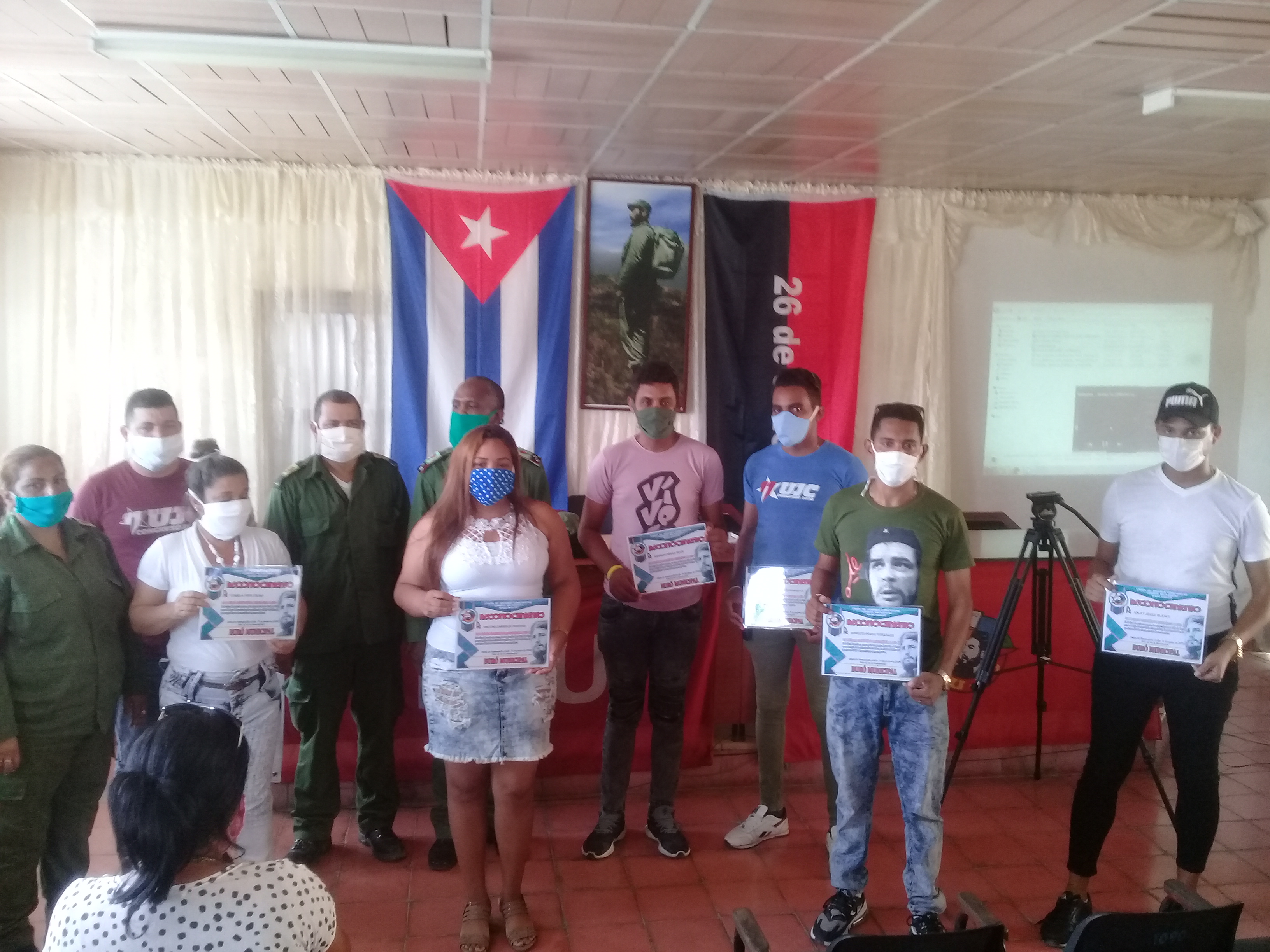 Reconocen participación de universitarios en lucha contra pandemia Reconocen participación de universitarios en lucha contra pandemia