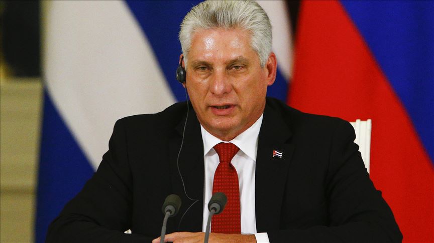 Presidente de Cuba rechaza retórica hostil de EE.UU. Presidente de Cuba rechaza retórica hostil de EE.UU.