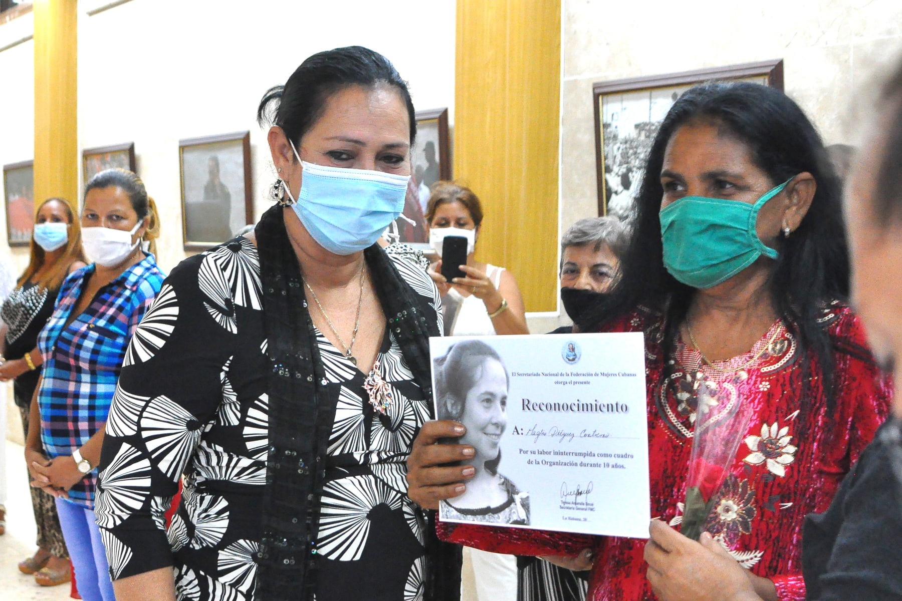 Felicita Díaz-Canel a mujeres de Cuba en aniversario de organización Felicita Díaz-Canel a mujeres de Cuba en aniversario de organización