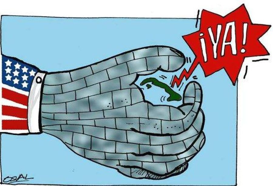 Bloqueo a Cuba es ilegítimo y brutal, sostiene Díaz-Canel Bloqueo a Cuba es ilegítimo y brutal, sostiene Díaz-Canel