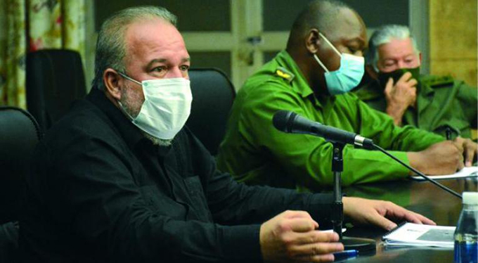 Insta primer ministro de Cuba evitar rebrote de Covid-19 Insta primer ministro de Cuba evitar rebrote de Covid-19