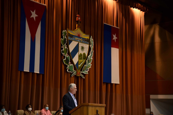 Reafirma Díaz- Canel voluntad de los cubanos de en 2021 vencer y apostar por el desarrollo Reafirma Díaz- Canel voluntad de los cubanos de en 2021 vencer y apostar por el desarrollo