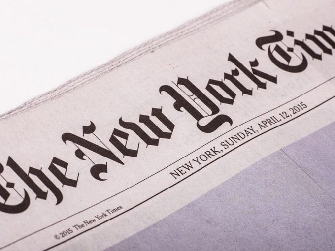 Diario NY Times rechaza inclusión de Cuba en lista unilateral Diario NY Times rechaza inclusión de Cuba en lista unilateral