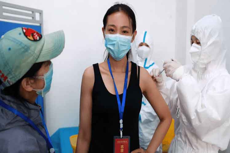 China vacunó más de nueve millones de personas contra Covid-19 China vacunó más de nueve millones de personas contra Covid-19