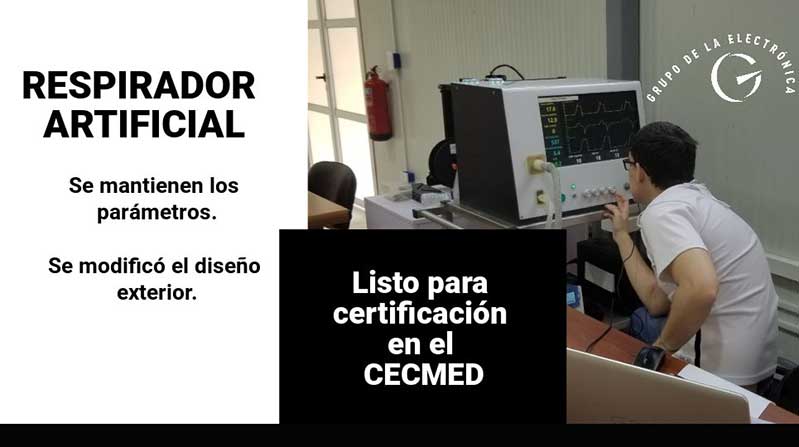 Lista la serie 0 de respirador artificial cubano para su certificación Lista la serie 0 de respirador artificial cubano para su certificación