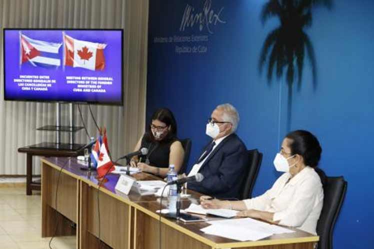 Cuba y Canadá abogan por fortalecer nexos de cooperación Cuba y Canadá abogan por fortalecer nexos de cooperación