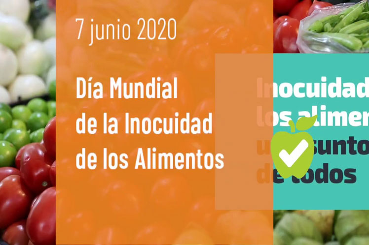 Celebran Día Mundial de la Inocuidad de los Alimentos Celebran Día Mundial de la Inocuidad de los Alimentos