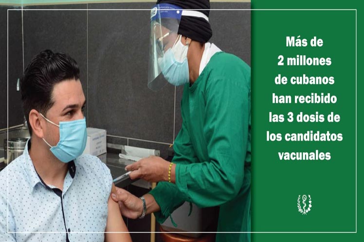 Cuba por frenar la Covid-19 y seguir la vacunación Cuba por frenar la Covid-19 y seguir la vacunación