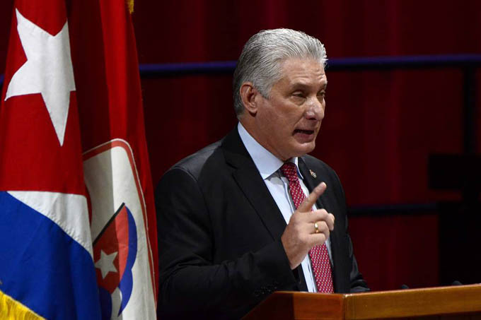 Rechaza Díaz-Canel macabro plan contra Cuba Rechaza Díaz-Canel macabro plan contra Cuba