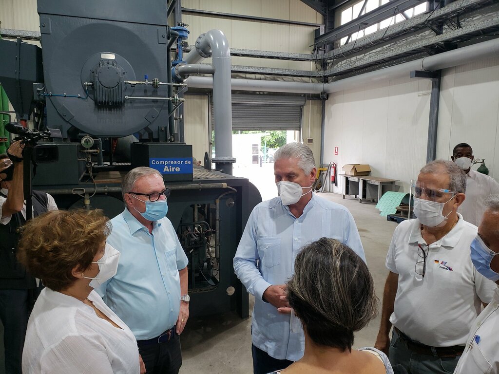 Llama Díaz-Canel a trabajar con agilidad en recuperación de producción de oxígeno Llama Díaz-Canel a trabajar con agilidad en recuperación de producción de oxígeno