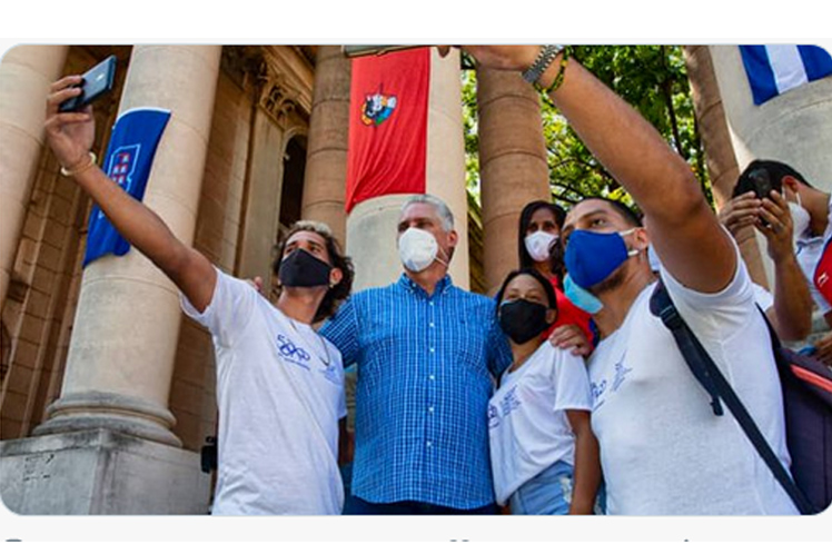 Subraya presidente de Cuba compromiso con la juventud Subraya presidente de Cuba compromiso con la juventud