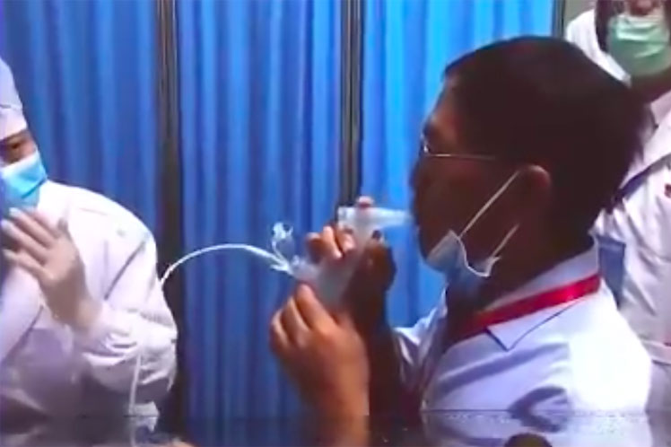 China podría utilizar vacuna nasal en refuerzo contra Covid-19 China podría utilizar vacuna nasal en refuerzo contra Covid-19
