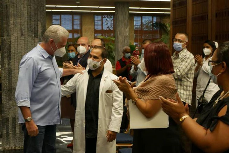 Presidente Díaz-Canel resaltó labor de agente Fernando en Cuba Presidente Díaz-Canel resaltó labor de agente Fernando en Cuba