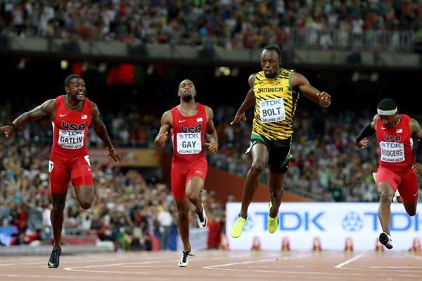 Mundial de atletismo Beijing 2015: Bolt ganó la batalla contra Gatlin Mundial de atletismo Beijing 2015: Bolt ganó la batalla contra Gatlin