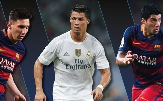 Messi, Cristiano Ronaldo y Suárez, finalistas al mejor jugador de la UEFA