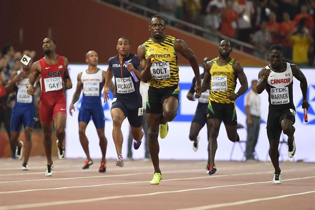 Jamaica logra titulos (m y f) del relevo 4X100 en Beijing Jamaica logra titulos (m y f) del relevo 4X100 en Beijing