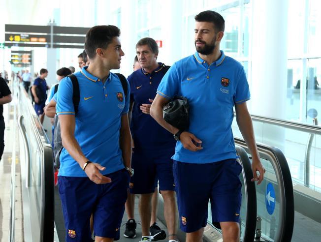 El Barcelona ya está en Bilbao El Barcelona ya está en Bilbao