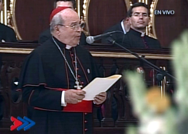 Palabras del cardenal Jaime Ortega en la Plegaria de la Vísperas Palabras del cardenal Jaime Ortega en la Plegaria de la Vísperas