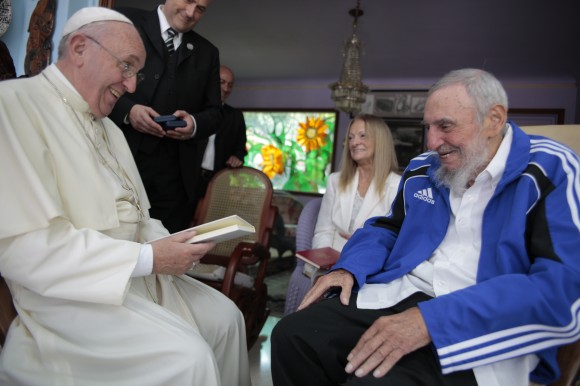 Visitó el Papa Francisco a Fidel (fotos y video) Visitó el Papa Francisco a Fidel (fotos y video)