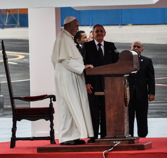 Alocución del Papa Francisco con motivo de su visita a Cuba Alocución del Papa Francisco con motivo de su visita a Cuba