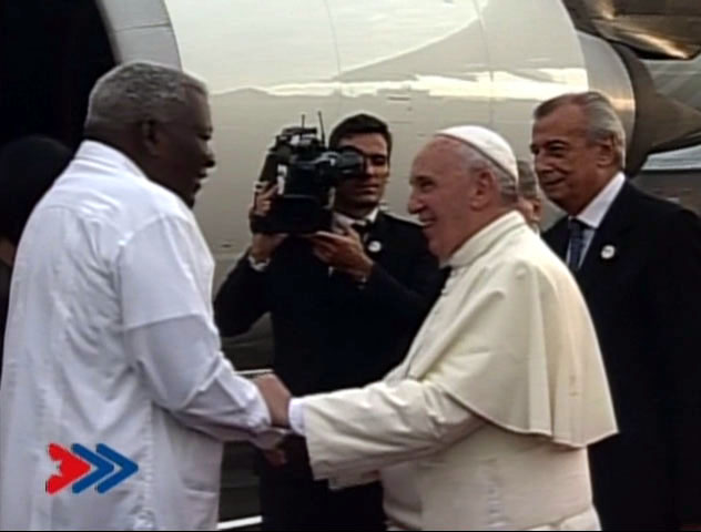 Viajó a Holguín el Papa Francisco para continuar visita a Cuba Viajó a Holguín el Papa Francisco para continuar visita a Cuba