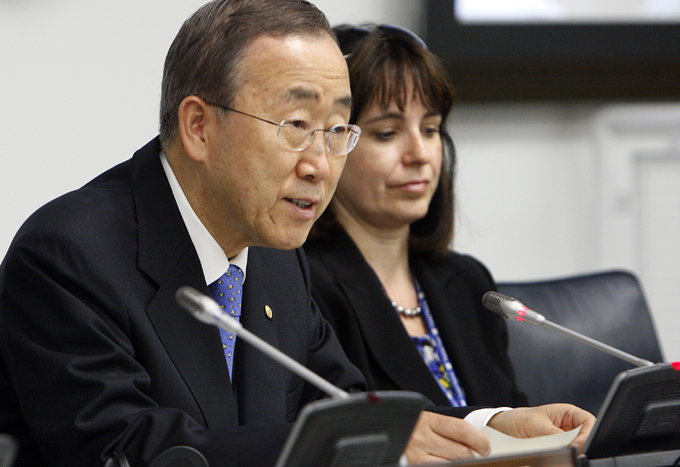 Ban Ki-moon conversa con mandatarios sobre cumbre climática