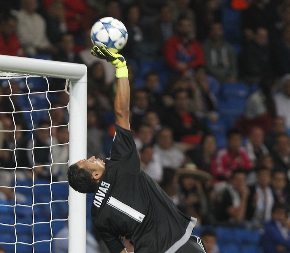 Keylor: a 80’ del mejor inicio de un portero en Champions