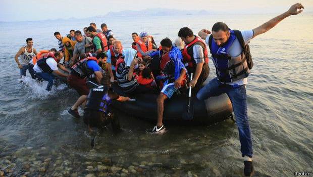 Casi un millón de inmigrantes llega a Europa en 2015 Casi un millón de inmigrantes llega a Europa en 2015