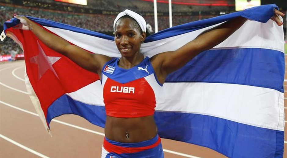 Atletas Usain Bolt y Yarisley Silva ganan premios de AIPS América Atletas Usain Bolt y Yarisley Silva ganan premios de AIPS América