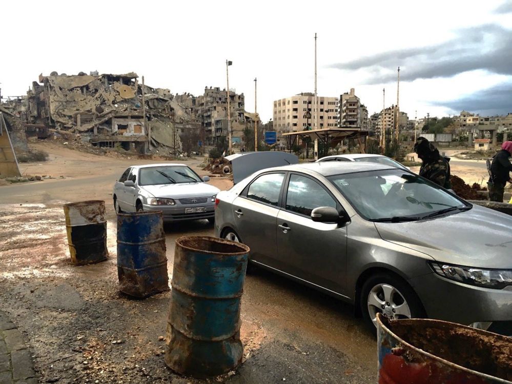 Homs: la ciudad fantasma de Siria (fotos)