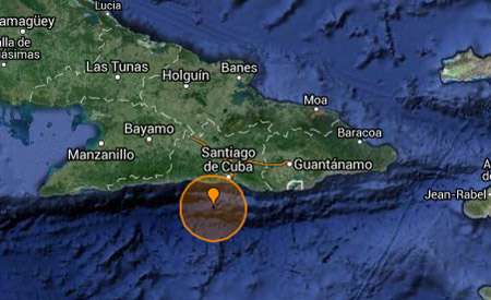 Sismo perceptible en las provincias de Santiago de Cuba y Granma Sismo perceptible en las provincias de Santiago de Cuba y Granma