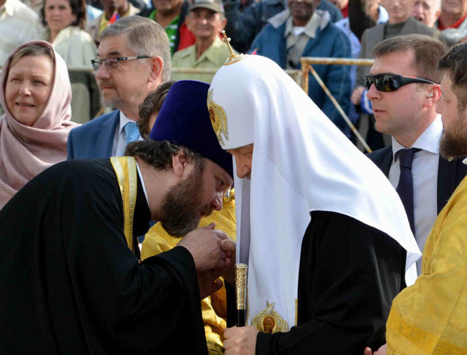 Reencuentro de Amor con el Patriarca Kirill en La Habana