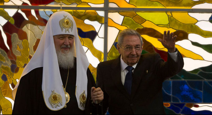 Será condecorado Patriarca Kirill con máxima Orden cubana